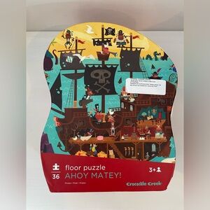 Crocodile Creek Ahoy Matey! Pirate Floor Puzzle - Multicolor